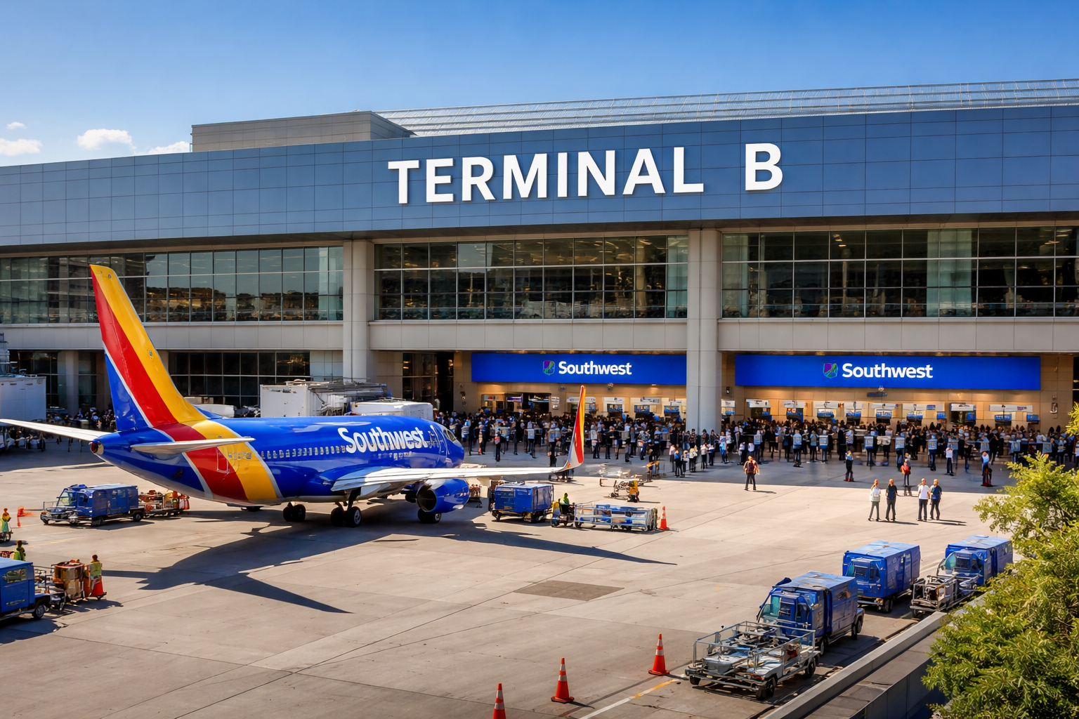 Which Terminal Is Southwest Airlines at Logan Airport?